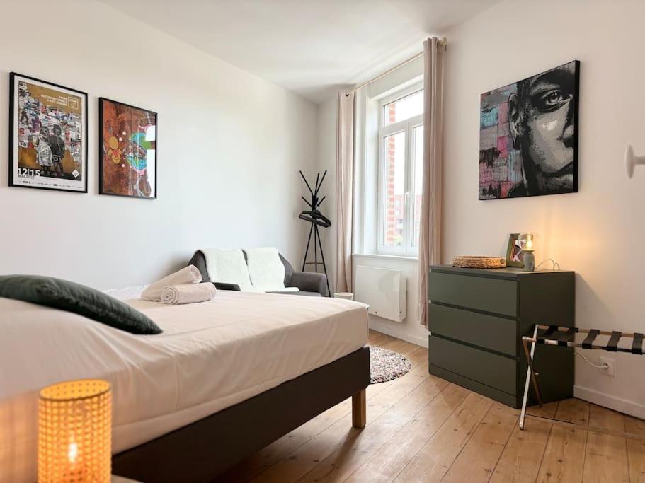 Maison Renovee 4 Personnes - Prox Lille Marquette lez Lille Zewnętrze zdjęcie